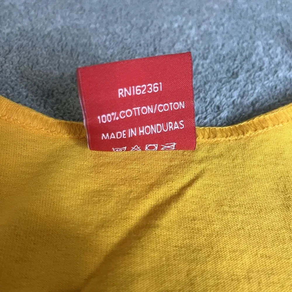 Full Send Men's Large Yellow Stevewilldoit Tank Top Nelk Boys Original Bubblegum